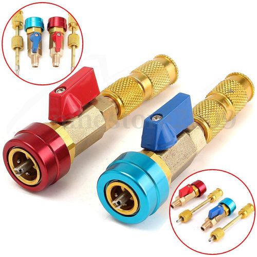 Air conditioning car r134a valve core quick remover installer high low pressure