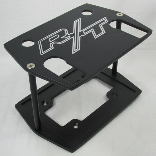 Billet alum optima battery tray black dodge r/t group 75/35 75/25 ram hemi mopar