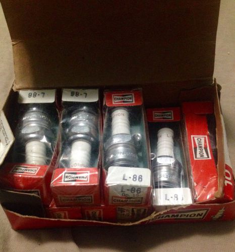Original champion l86 spark plugs  8 pc. 1965-69 corvair 58-80 vw beetle