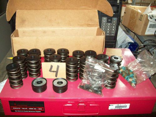 Flat tappet valve spring kit/retainers/locks/shims/seat locaters/new seals