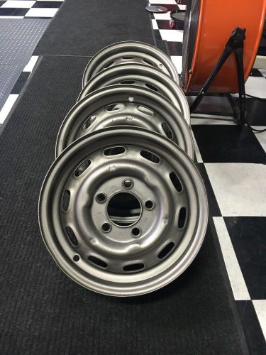 Porsche 911 912  date matched wheels rims 6/68 lemmerz set of 5