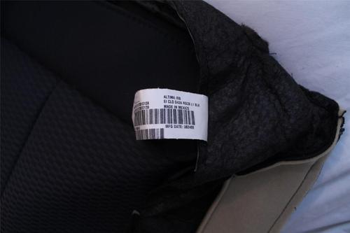 07-09 Nissan Altima Black Rear Bottom Seat Cover OEM OE Factory, US $127.00, image 3