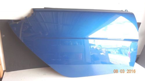 2008 2012 smart car fortwo right passenger door panel cover a451722020 blue oem