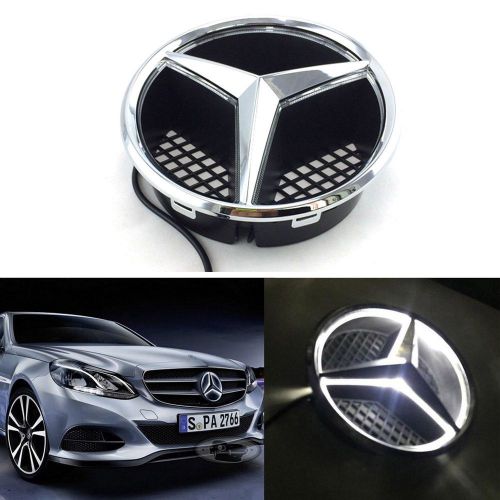 Front grille grill star emblem for mercedes benz 2006-2013 illuminated led light