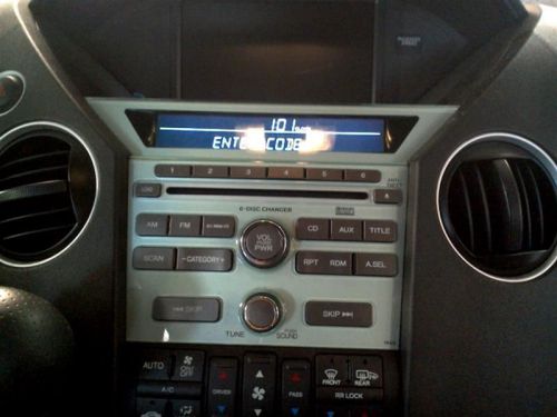 09 10 11 honda pilot audio equipment #1358110