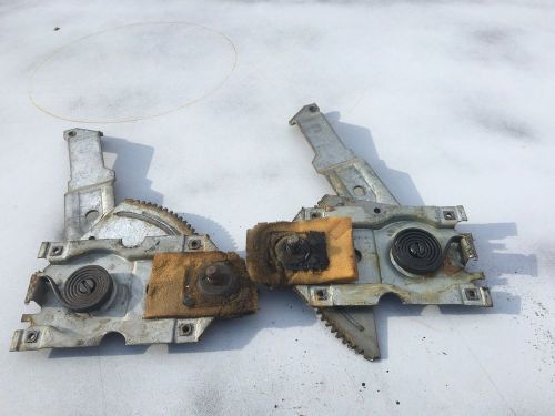 1962-1963-1964 chevy impala 2 door hardtop rear quarter window regulators set