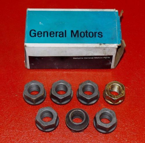 Nos new gm 1988 1989 chevrolet gmc c k truck wheel hub bolt lug nuts 12237897
