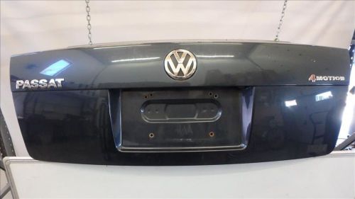 Trunk lid hatch shell vw passat sedan 02-05 blue graphite lc5f minor scratches