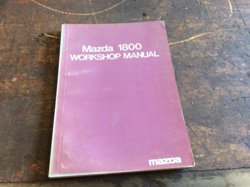 1970 mazda 1800 workshop manual original