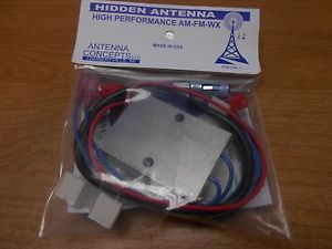 Hidden concepts hidden antenna high performance am fm wx ha-1 honda suzuki bsa