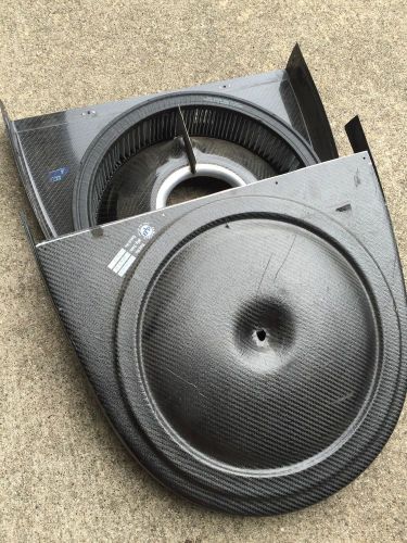 Debotech carbon fiber air box upper and lower w filter speedway nascar arca