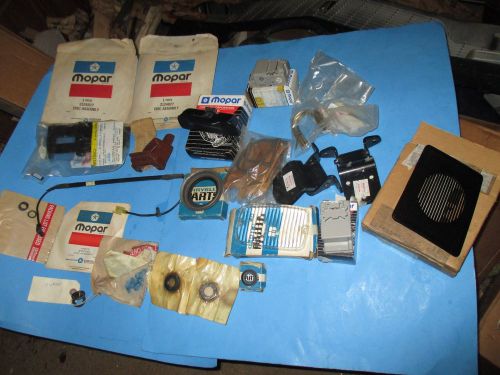 Mopar wholesale parts lot n.o.s. 1960&#039;s-1980&#039;s mopars 39 pieces