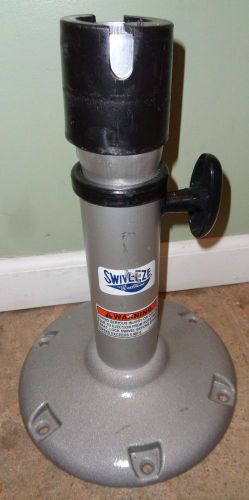 Swivl-eze attwood  9" boat pedestal adjustable  13'' - 17  1/2''