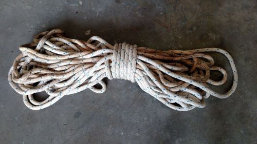 150 ft. braided anchor dock line with blue tracer