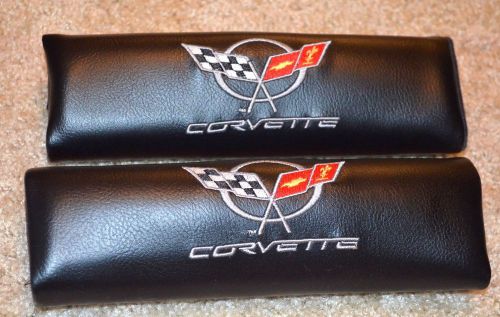 Premium c5 seat belt shoulder pad 1997-2004 corvette z06 97 98 99 00 01 02 03 04