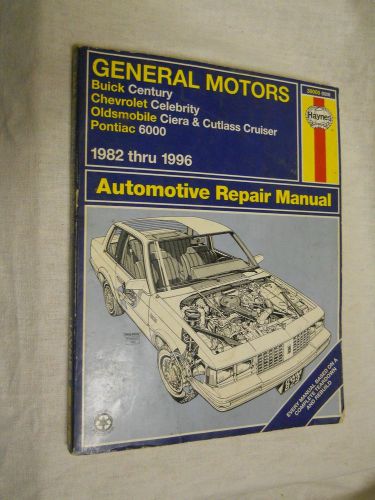 Haynes 38005 (229) repair manual: general motors: buick/ chevy/oldsmobile/pont