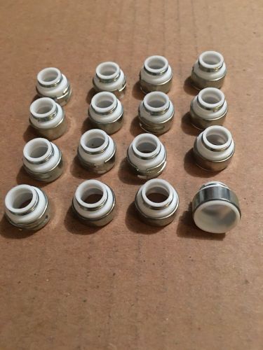 Comp cams 510-16 new teflon valve stem seals 11/32 x .500 sbc bbc sbf