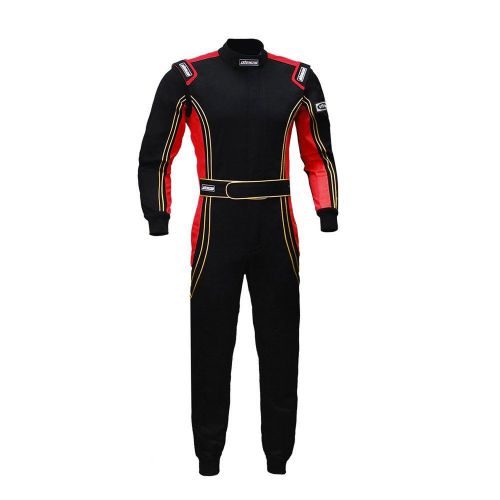Jxhracing rb-cr014 one piece auto go karts racing suit red small