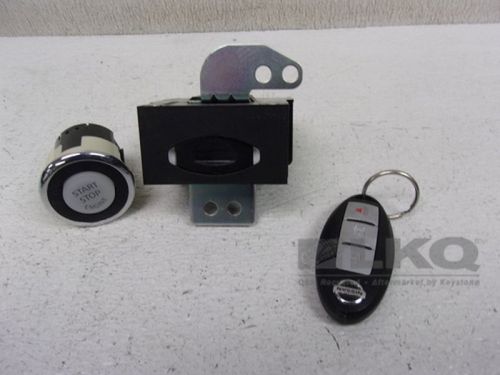 12 murano keyless ignition push button w/ key fob smart reader module oem