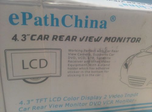 Epathchina 4.3&#034; car rear view monitor