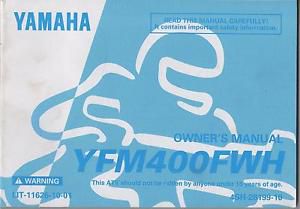 1996 yamaha atv yfm400fwh  lit-11626-10-01 owners manual (522)