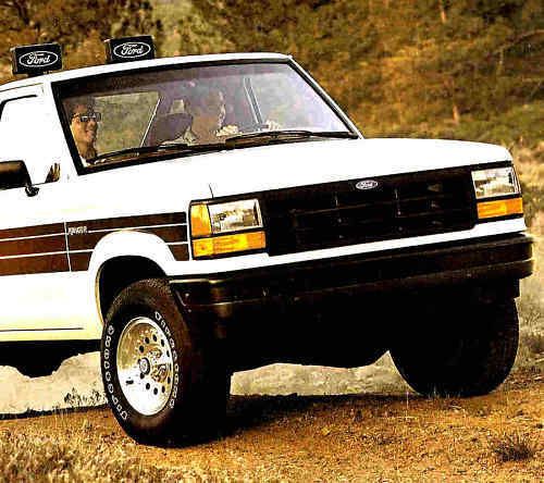 1990 ford ranger pickup brochure -ranger superc​​ab-xlt-sxt-ranger 4x4