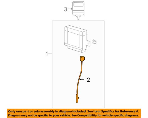 Ford oem 06-08 f-150 alarm system-antenna 5l3z15603a
