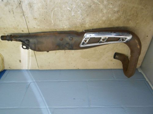 Suzuki 1980 - 1981 ts185 muffler exhaust pipe