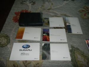 2011 subaru tribeca with navigation owners manual set + free shipping