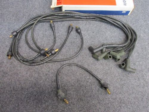 Vintage delco ignition cables / spark plug wire set #2988391 (468-a)