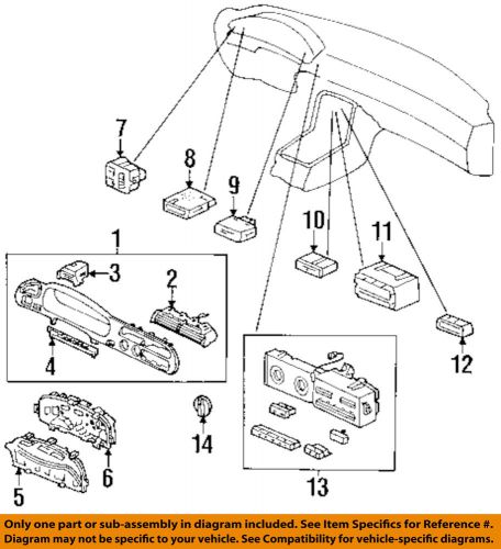 Honda oem-clock 39700sv1a01