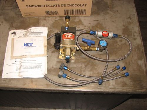 Nos transfer pump, gauge lines and refill pump station component transfer lines