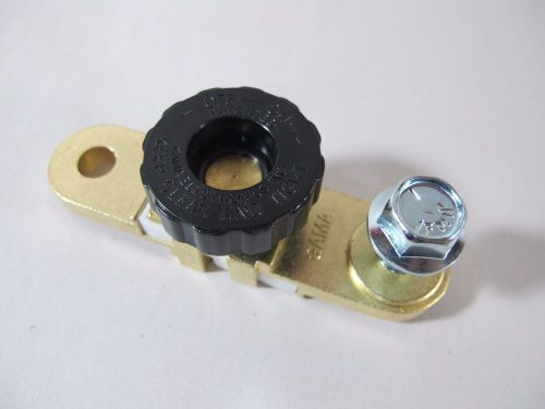 Quickcable 850113 universal side terminal disconnect copper brass zinc plated