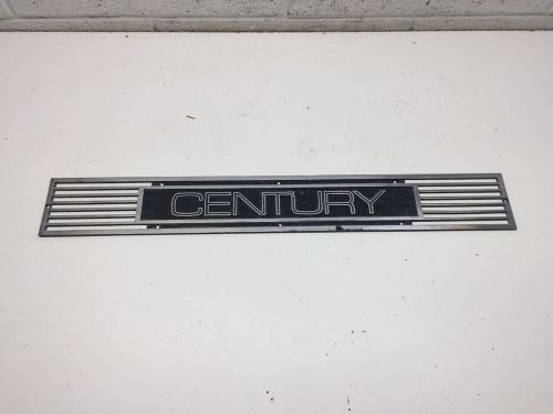 Metal vintage century boat emblem