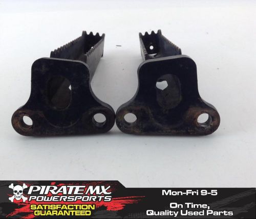 Suzuki ltz400 z400 footpegs foot pegs 400 kfx dvx 03 #128