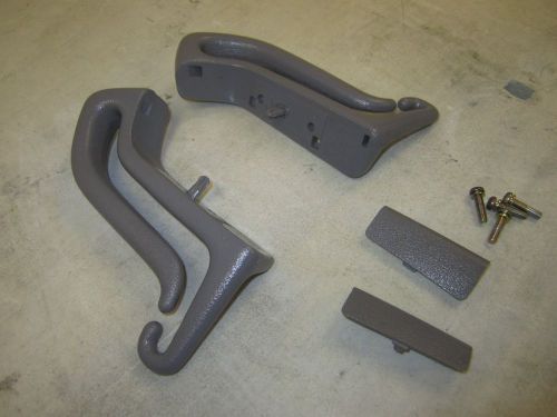 Toyota supra seat belt guides horns dark gray off a 1991 fits all 1987-1992 mk3