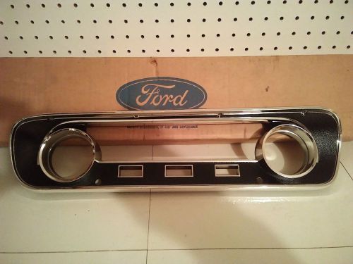 1965 mustang nos instrument bezel c5zz-10838-a in factory ford box