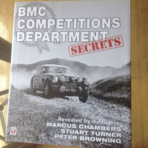 BMC Competitions Department Secrets by Marcus Chambers ..., US $325.00, image 1