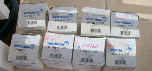 Lot of 4 sierra 18-7819 oil filter  $2 each