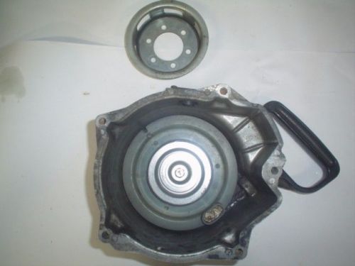 polaris xcr 600 triple rewind recoil starter and cup, image 1