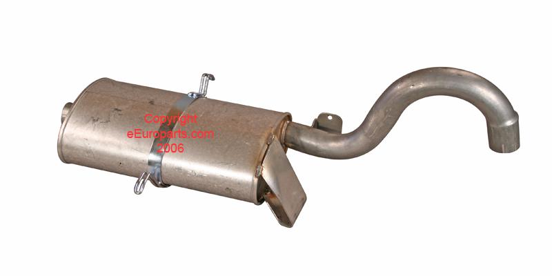 New starla muffler - rear 16840 volvo oe 9445320