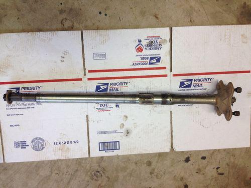 Yamaha timberwolf rear axle 96 97 98 2x4 4x4 with hub flange and with lug nuts