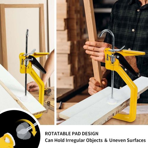 XINQIAO Wood Clamps for Woodworking Steel Working 1PC 6", Yellow, US $23.41, image 2