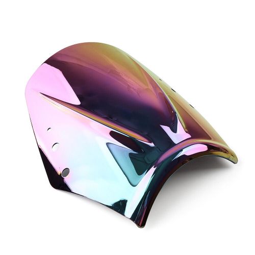 Dark-Iridium Universal Motorcycle Windshield Wind Screen Deflector Wind Shield, US $71.89, image 3