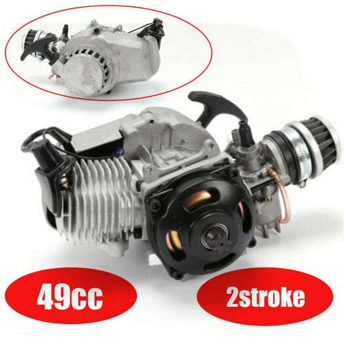 49cc 2 Stroke Engine Motor Kit Pull Start For Scooter Pocket Dirt Bike Quad ATV, US $51.00, image 8
