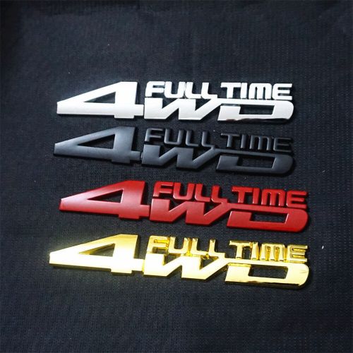 1x Chrome Golden SPORT Metal Badge Emblem Decal Sticker Trunk V6 Fender 4WD Auto, US $9.99, image 8