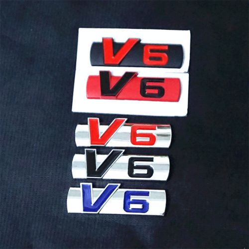 1x Chrome Golden SPORT Metal Badge Emblem Decal Sticker Trunk V6 Fender 4WD Auto, US $9.99, image 12