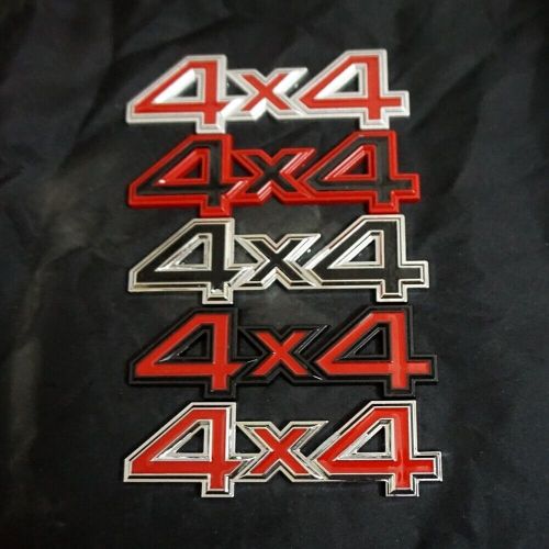 1x Chrome Golden SPORT Metal Badge Emblem Decal Sticker Trunk V6 Fender 4WD Auto, US $9.99, image 15