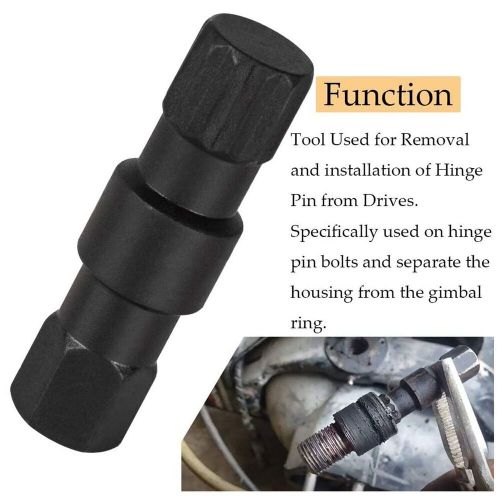 Shift Cable Tool Socket 91-12037 Hinge Pin Tool 18-9861 for Mercruiser Alpha 1, US $22.89, image 9