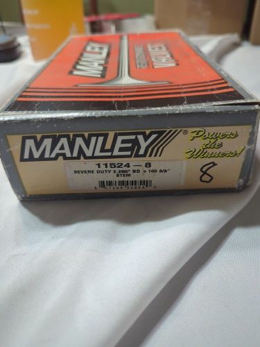 11524-8 manley big block chevy valves severe duty 2.250" hd +100 3/8" stem